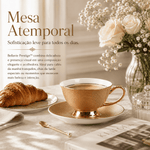 Bellavie Prestige™ | Xícara Premium Inspirada nos Cafés Europeus com Acabamento Dourado Elegante