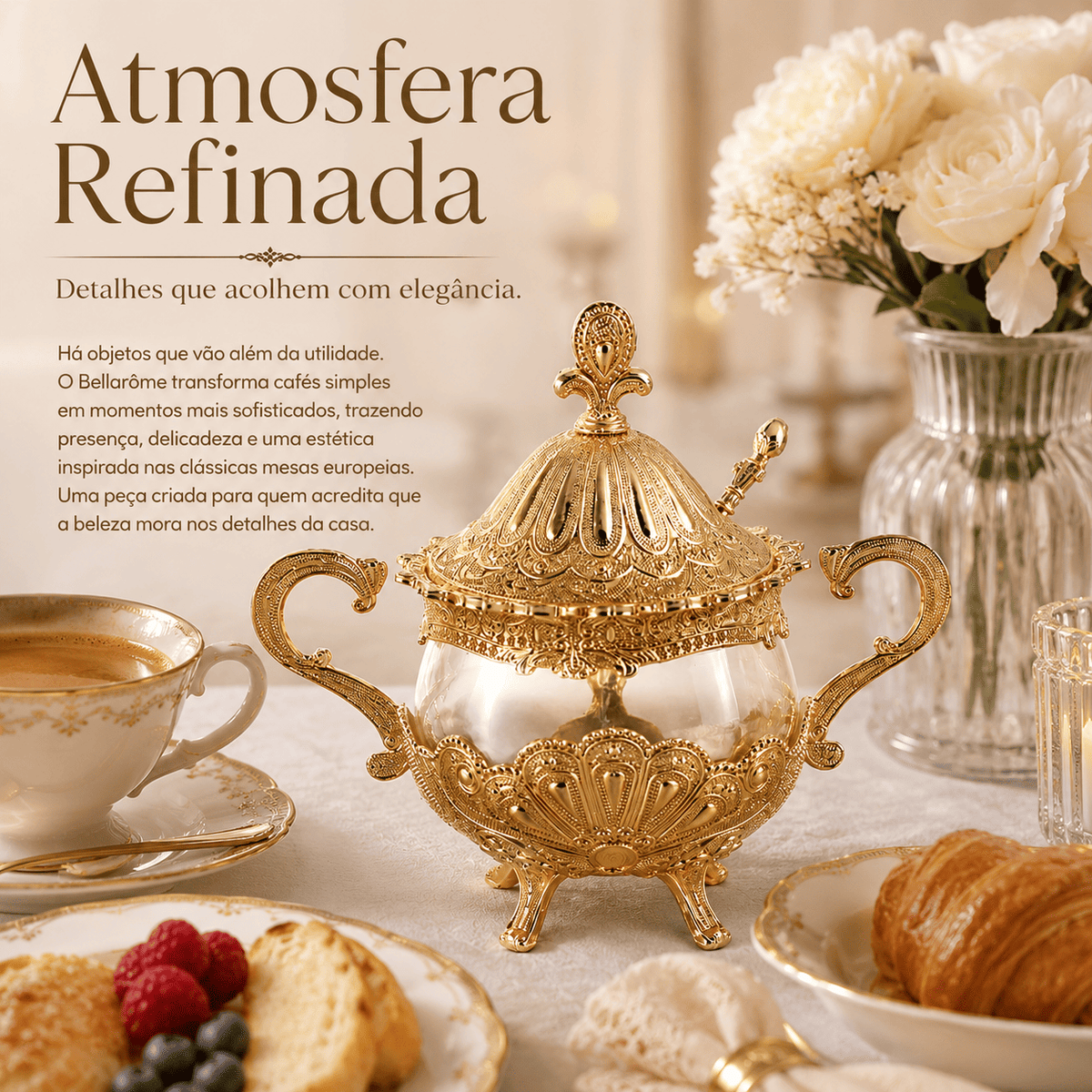 Bellarôme™ — Detalhes que acolhem com elegância.
