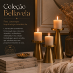 Conjunto Castiçal Nórdico 3 pçs | Bellavela