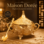 Maison Dorée™ | Elegância Clássica Para Mesas Memoráveis