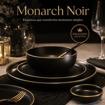 Monarch Noir™ — A arte de transformar refeições em experiências memoráveis.
