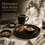 Monarch Noir™ — A arte de transformar refeições em experiências memoráveis.